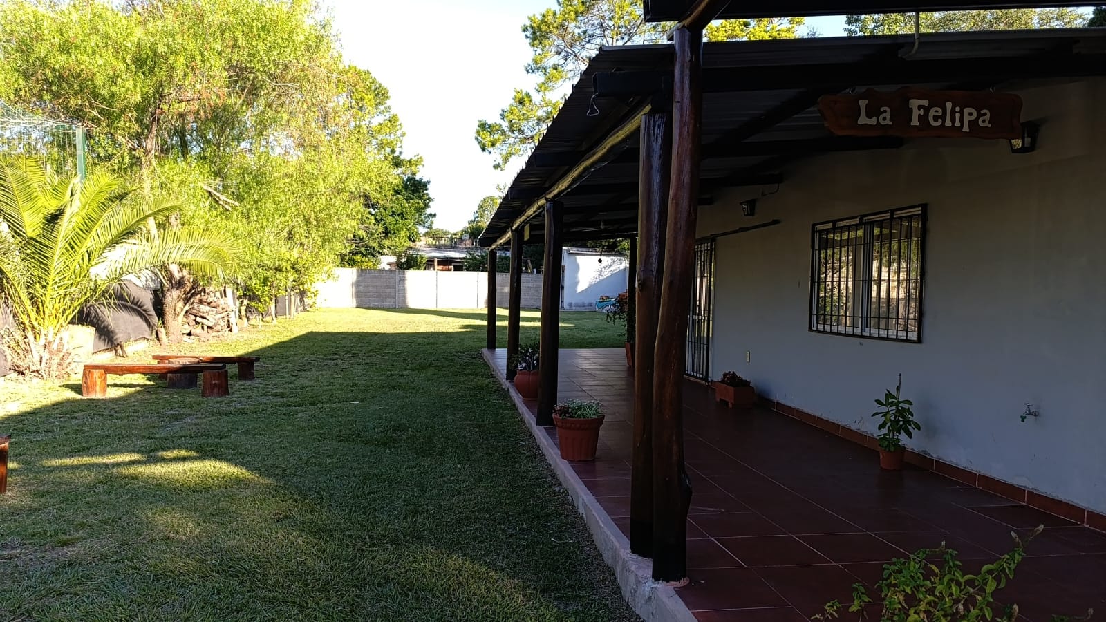 Área de estar cubierta